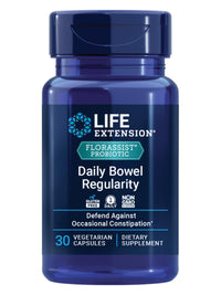 Thumbnail for Life Extension FLORASSIST Daily Bowel Regularity, 30 Vegetarian Capsules
