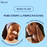 Thumbnail for Bioré Original Blackhead Remover Strips, Deep Cleansing Nose Strips With Instant Pore Unclogging, Features C-Bond Technology, Oil-Free, Non-Comedogenic Use, 14 Count