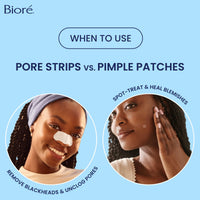 Thumbnail for Bioré Original Blackhead Remover Strips, Deep Cleansing Nose Strips With Instant Pore Unclogging, Features C-Bond Technology, Oil-Free, Non-Comedogenic Use, 14 Count
