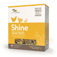 Thumbnail for FLOCKLEADER Shine, Functional Poultry Treats for Skin and Feather Support, 3.5 lb