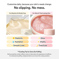 Thumbnail for Abib Collagen Peptide Eye Patches for Wrinkles & Fine Line with Jericho Rose Jelly, 60 Count, Korean Skin Care