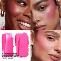 Thumbnail for Patrick Ta Major Headlines Double-Take Crème & Powder Blush Duo