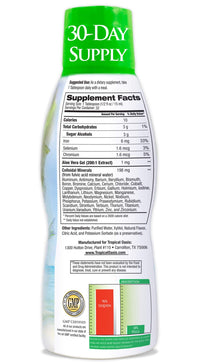 Thumbnail for Tropical Oasis - Premium Ionized Plant Based Trace Minerals Liquid Formula- 74 essential minerals in liquid form for up to 96% Absorption - 16 oz, 32 servings