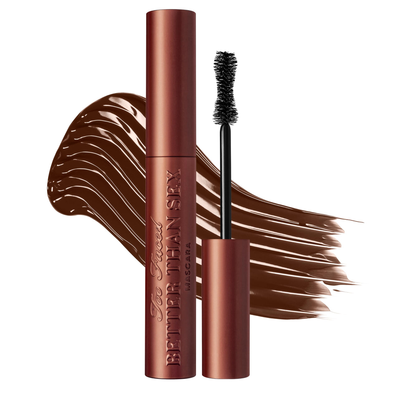 Too Faced Better Than Sex Volumizing Mascara | Dramatic Volume + Length | Cruelty Free, 0.27 Fl Oz, Chocolate