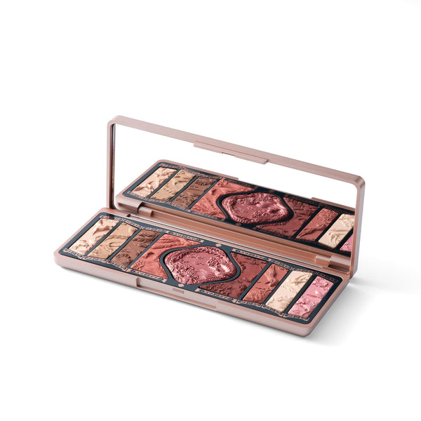 FLORASIS Floral Engraving Phoenix Makeup Palette (04 Burgundy Sunset)