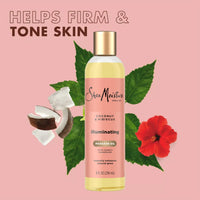 Thumbnail for SheaMoisture Massage Oil, Illuminating Coconut & Hibiscus 2-Pack – Glow Up Essentials, 8 Oz Ea