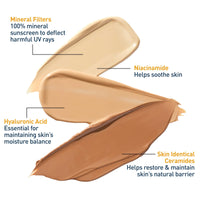 Thumbnail for CeraVe Hydrating Mineral Sunscreen SPF 30 with Sheer Tint, Tinted Mineral Sunscreen with Zinc Oxide & Titanium Dioxide, Blends Seamlessly For Healthy Glow, Medium, 1.7 Fluid Ounce