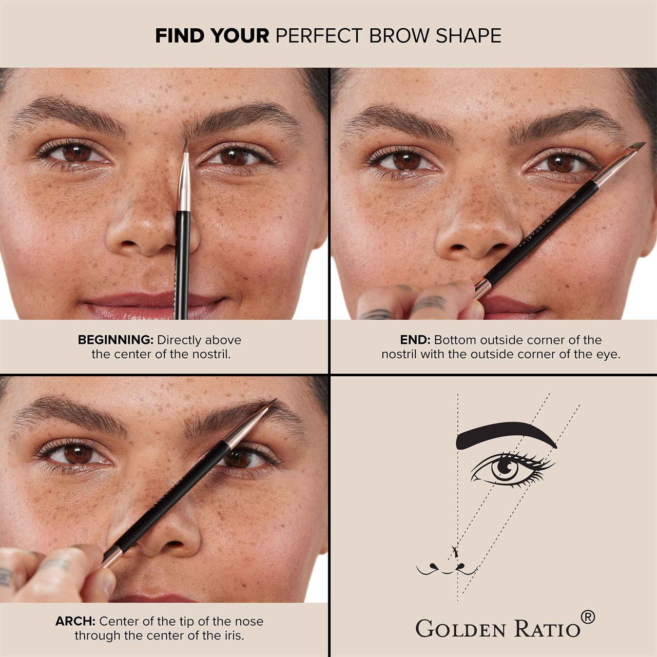 Anastasia Beverly Hills - Deluxe Mini Brow Wiz - Medium Brown