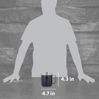Thumbnail for STANLEY Stay-Hot Camp Mug 12 oz | Press Fit Drink Through Lid | Cup for Coffee, Tea and Drinks | Insulated Stainless Steel Coffee Mug | BPA-Free | Nightfall