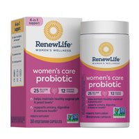Thumbnail for Renew Life Probiotics for Women, 25 Billion CFU Guaranteed, Probiotic Supplement for Digestive, Vaginal & Immune Health, Shelf Stable, Soy, Dairy & Gluten Free, 30 Capsules