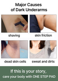 Thumbnail for celimax Ji.Woo.Gae ONE STEP Body Brightening Pad | Exfoliating Pad for Body, For Armpit Under Arm, Knee & Elbow, with Green Tea & White Truffle,110ml (60 pads)