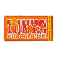 Thumbnail for Tony's Chocolonely Fairtrade Caramel and Sea Salt Milk Chocolate Bar 180g