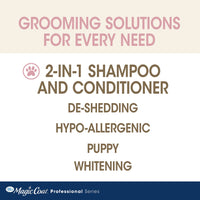 Thumbnail for Four Paws Magic Coat Professional Series Nourishing Oatmeal 2-in-1 Detangling Dog Shampoo and Conditioner, Paraben & Sulfate Free Dog Wash, Almond Vanilla Scent, 16 Ounce