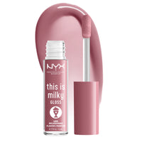 Thumbnail for NYX PROFESSIONAL MAKEUP This Is Milky Gloss, Lip Gloss with 12 Hour Hydration, Vegan - Ube Milkshake (Mauve Purple)