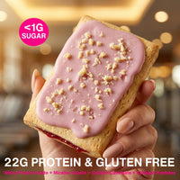 Thumbnail for Legendary Foods 22g Protein Pastry 0g Added Sugar, Low Carb, Gluten Conscious, Keto Snack, Ideal for Glucose Management, Includes Whey Protein Isolate, 8 Pack Cherry Crumble