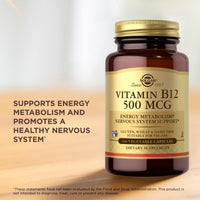 Thumbnail for Vitamin B-12 500mcg Solgar 100 Caps
