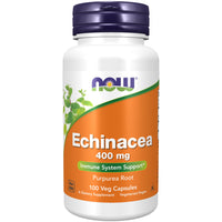 Thumbnail for NOW Foods Supplements, Echinacea (Purpurea Root) 400 mg, Immune System Support*, 100 Veg Capsules