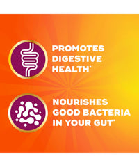Thumbnail for Metamucil Fiber Gummies for Adults, No Sugar Added Orange Flavor, 5g Prebiotic Plant Based Fiber Supplement Blend, 120 Count