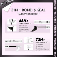 Thumbnail for SOFENIDA Lash Clusters Kit 80D Lash Clusters Kit 10-18mm Volume Eyelash Clusters D Curly Cluster Eyelash Extensions 3D Wispy Lashes Cluster DIY Lash Extension Kit(80D-10-18MIX Thick Kit)