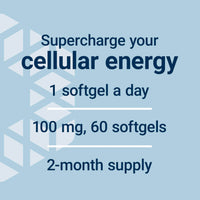 Thumbnail for Life Extension Super Ubiquinol CoQ10 with Enhanced Mitochondrial Support, Potent Heart Health & Cellular Energy Production Support, Ultra-absorbable, Gluten-Free, Non-GMO, 100 mg, 60 softgels