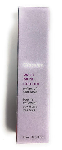 Thumbnail for Glossier Balm Dotcom Universal Skin Salve, Berry, 0.5 fl oz / 15 ml, Moisturizing, Revitalizing
