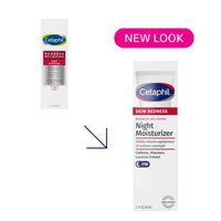 Thumbnail for Cetaphil Night Cream, Redness Relieving Night Moisturizer for Face, 1.7 fl oz, For Dry, Redness-Prone Skin, Hypoallergenic, Fragrance Free