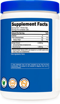 Thumbnail for Nutricost Glucomannan Powder 500 Grams