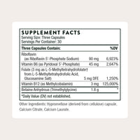 Thumbnail for THORNE - Methyl-Guard Plus - Active Folate (5-MTHF) with Vitamins B2, B6 & B12 - Supports Methylation & Healthy Level of Homocysteine* - Gluten, Dairy & Soy-Free - 30 Servings