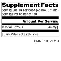 Thumbnail for Source Naturals Pure Inositol, Dietary Supplement - 4 oz Crystals