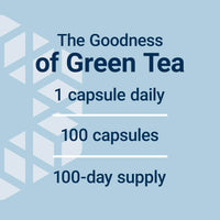 Thumbnail for Life Extension Lightly Caffeinated Mega Green Tea Extract, Camellia sinensis Extract with Concentrated EGCG polyphenol Content, Gluten-Free, Non-GMO, Vegetarian, 100 Capsules