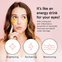 Thumbnail for grace & stella Under Eye Mask Dark Circles - Under Eye Patches, Puffy Eyes, Undereye Bags, Wrinkles - Bachelorette Party Favors, Women Gifts, Vegan, Cruelty-Free Eye Patches for Adults (6 Pairs, Gold)