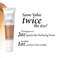 Thumbnail for LAURA GELLER NEW YORK Spackle Primer - Bronze - Super-Size 2 Fl Oz - Hyaluronic Acid Makeup Primer for Mature Skin