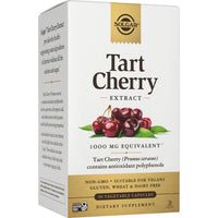 Thumbnail for Solgar Tart Cherry 1000 mg, 90 Vegetable Capsules - Antioxidant with Quercetin, Chlorogenic Acid & Anthocyanins Compounds - Non-GMO, Vegan, Gluten Free, Dairy Free - 90 Servings
