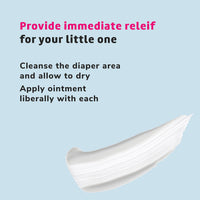 Thumbnail for De la Cruz Baby Diaper Rash Cream with Zinc Oxide - Maximum Strength Baby Healing Ointment to Help Soothe, Heal and Prevent Diaper Rash - 3.4 OZ