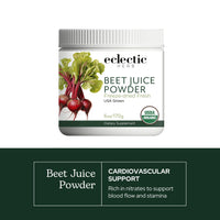 Thumbnail for ECLECTIC INSTITUTE Raw Fresh Freeze-Dried Beet Juice Powder | 3.2 oz
