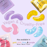 Thumbnail for grace & stella Retinol Under Eye Patches for Puffy Eyes and Dark Circles - Restoring Gel Under Eye Masks with Hyaluronic Acid - Vegan Skincare, Self Care Gifts for Women (Purple, 48 Pairs)
