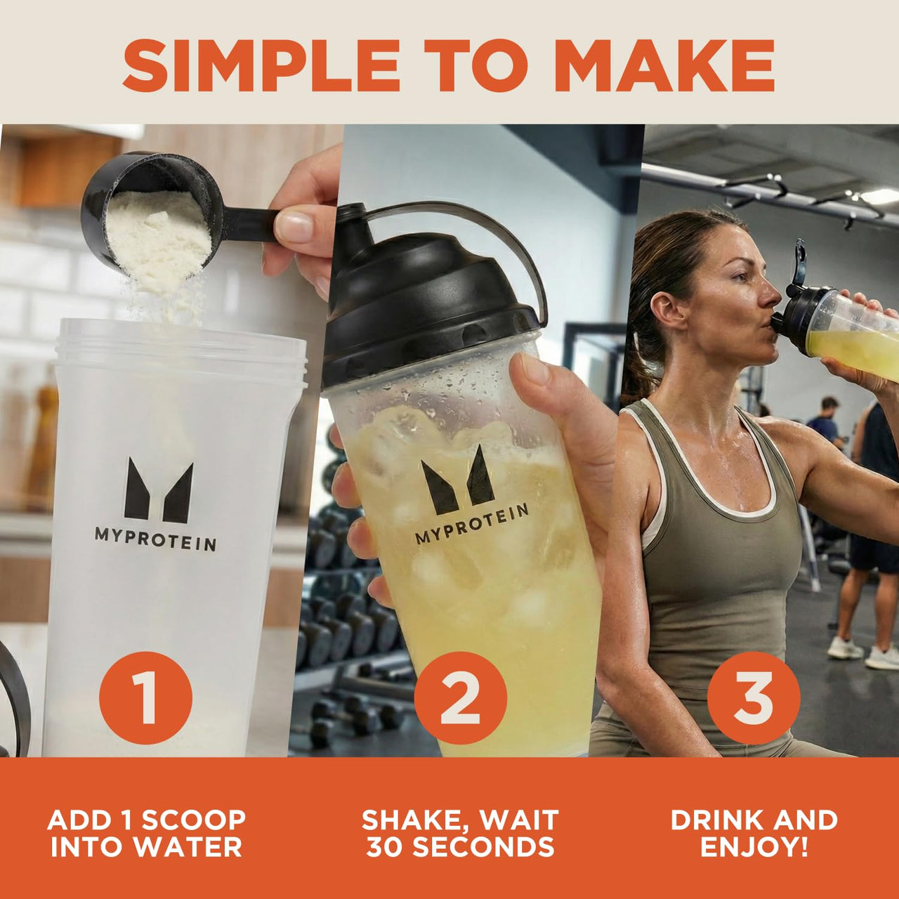 Myprotein Clear Whey Isolate Protein Powder, 1.1 Lb (20 Servings) Peach Mango, 20g Protein per Serving, Naturally Flavored Drink Mix, Daily Protein Intake for Superior Performance