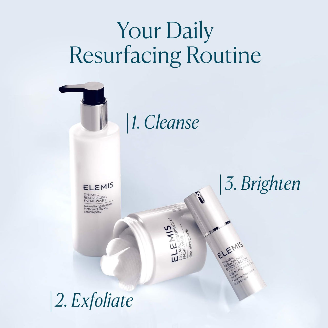 ELEMIS Dynamic Resurfacing Super-C Serum, Daily Anti-Aging Antioxidant Serum Brightens, Refines, and Illuminates Dull Skin with Vitamin C, 30 mL