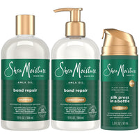 Thumbnail for SheaMoisture Bond Repair Shampoo & Conditioner Set with Hair Strengthening Amla Oil + Prep Cream, Silk Press Hair Products for Frizz Control, Heat Protection, Anti-Humidity