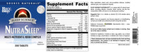 Thumbnail for Source Naturals NutraSleep, Melatonin-Free Multi-Nutrient & Herb Complex, Vegetarian Formula for Relaxation Support - 200 Tablets