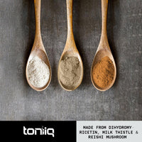 Thumbnail for Toniiq Ease with DHM - Full Liver Support for a Night Out - 120 Capsules - 50x Super Concentrated Extract