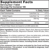 Thumbnail for NAT B VIT C CW 250MG 100