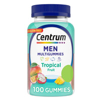 Thumbnail for Centrum Men's Multivitamin Gummies, Immune, Energy, Healthy Appearance Support, 100 Count, 50 Day Supply