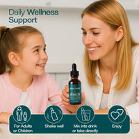 Thumbnail for BUCKLEBURY Zeolite Liquid Suspension w/Chlorella - Detox Support, Immune System and Digestive Tract Health Support for Kids and Adults (60 Servings)