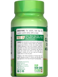 Thumbnail for Nature's Truth Glucosamine Chondroitin MSM Complex | 60 Caplets | with Turmeric | Triple Strength Formula | Non-GMO and Gluten Free Supplement
