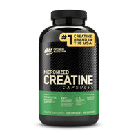 Thumbnail for Optimum Nutrition Micronized Creatine Monohydrate Capsules, Keto Friendly, 2500mg, 200 Capsules (Packaging May Vary)