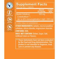 Thumbnail for The Vitamin Shoppe Colostrum 40% IGG Supports Immune Health, (120 Capsules)