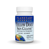 Thumbnail for Planetary Herbals Yellow Dock Skin Cleanse, 60 Tablets, 60 Count