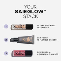 Thumbnail for Saie Slip Tint Tinted Moisturizer with SPF 35 - Light Coverage, Glowy Skin Tint & Mineral Sunscreen for Face with Hydrating Hyaluronic Acid - Summer Makeup Essential - Shade Three + Half (1.35 oz)