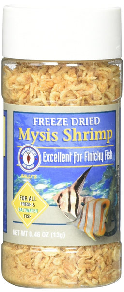San Francisco Bay Brand Asf71705 Freeze Dried Mysis Shrimp For Fresh And Saltwater Fish, 13Gm